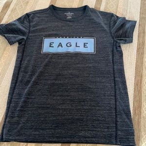 Dark grey American Eagle Tee Mens Small